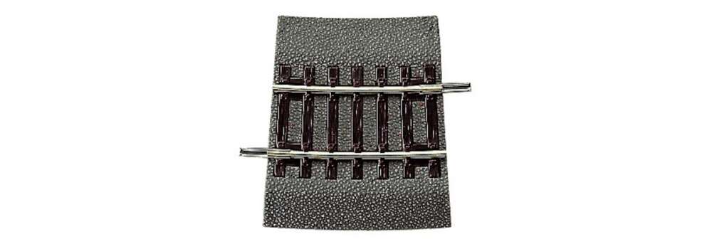 Curved track R2¼, 7.5°