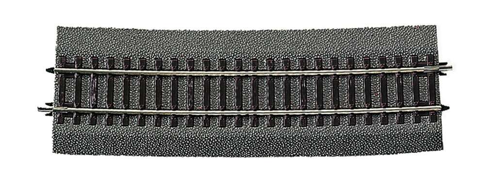 Curved track R20, 5°