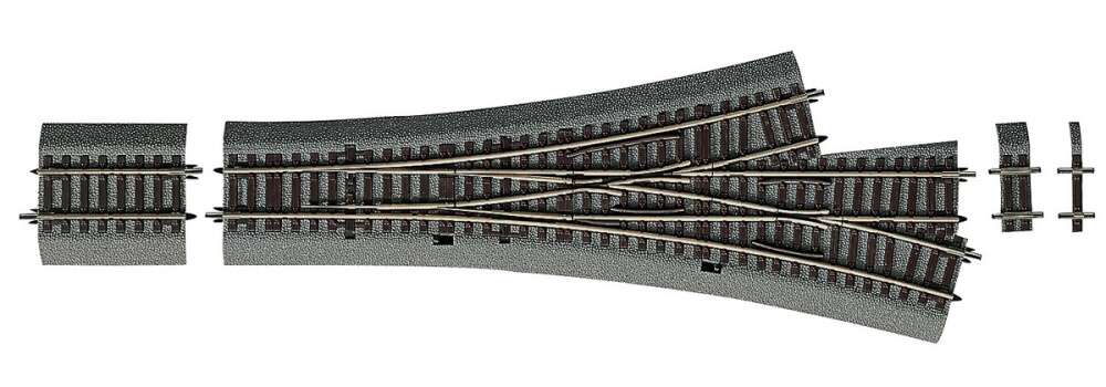 Three-way turnout DWW15