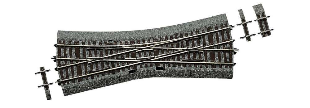 Single slip turnout EKW15