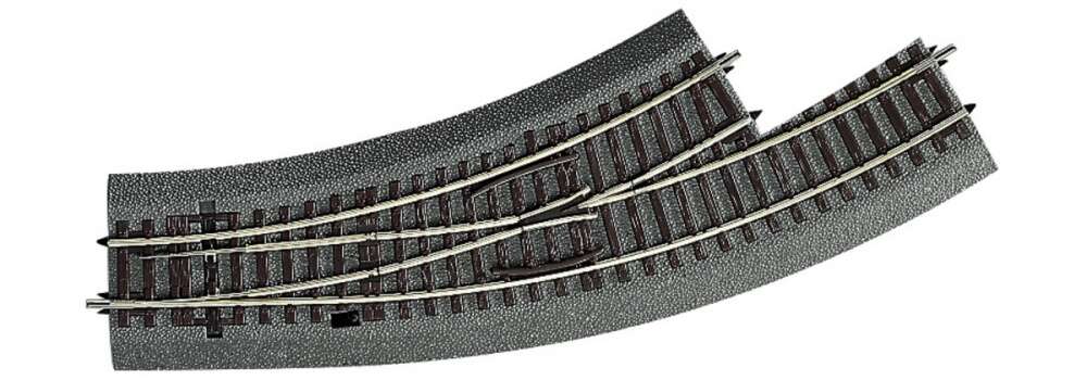 Curved turnout left BWI2/3