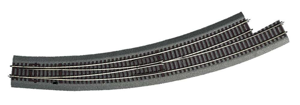 Curved turnout left BWl9/10