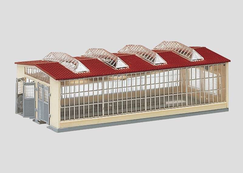 Z, Locomotive Shed Kit.