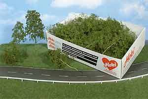 Heki, 15 Trær og busker med-grønn