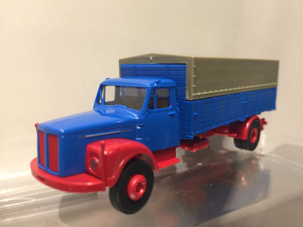 Scania L110, Blå/rød, KUN FÅ IGJEN!