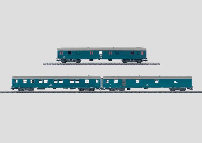 Set - 3 Crane Tender Cars for the Crane Car Train.