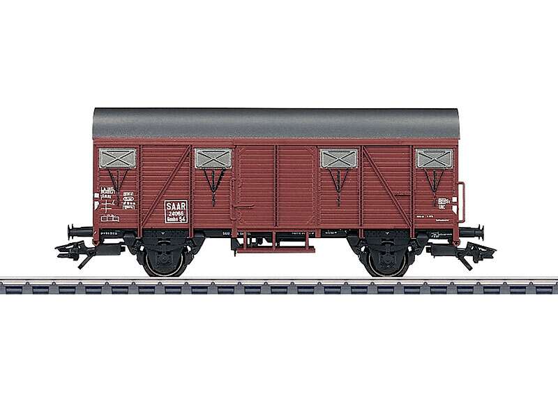 Boxcar Saar Railroad type Gmhs 54