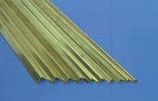 K&S Brass Angle 4,76x4,76mm
