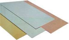 K&S Sheet Metal, Brass 100x250x0,13mm