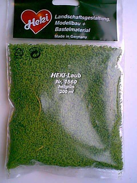 Heki, Løv lys grønn