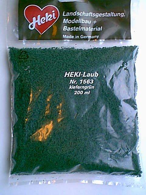 Heki, Løv furu-grønn