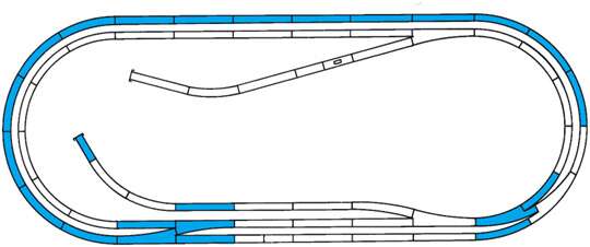 ROCO LINE track set D