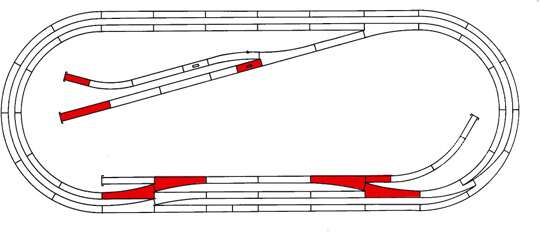 ROCO LINE track set E