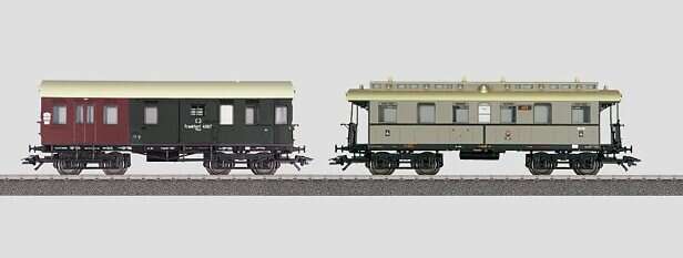 Set with 2 Passenger Cars
