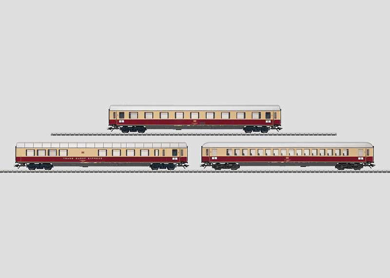 "TEE Bavaria" Express Train Passenger Car Set