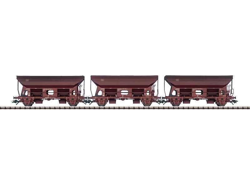 Set with 3 Side Dump Cars, Fc 090
