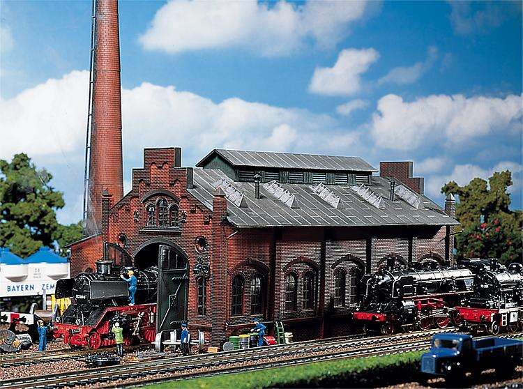 Locomotive shed/engine workshop