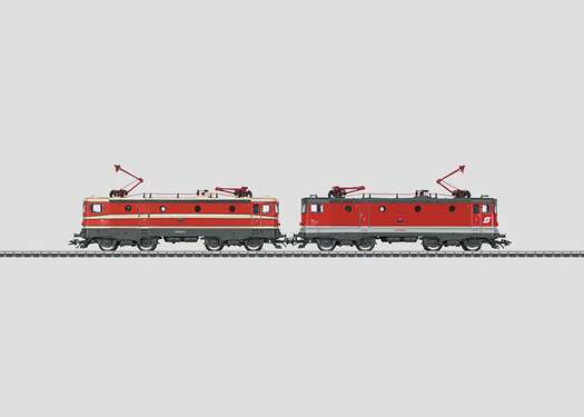 2 Electric Locomotives BR 1043, ÖBB