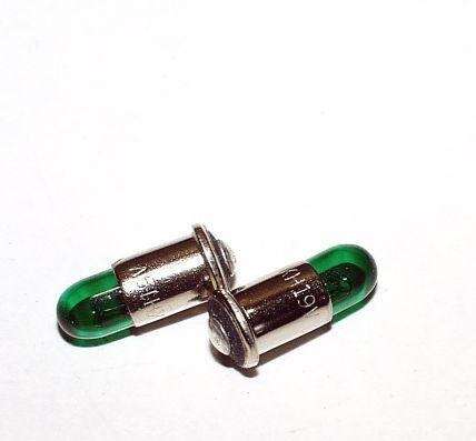 Glødelampe grønn 1stk