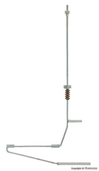 H0 Head-span for spanbridge, 3 pieces