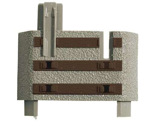 Geoline Set of sleeper end pieces