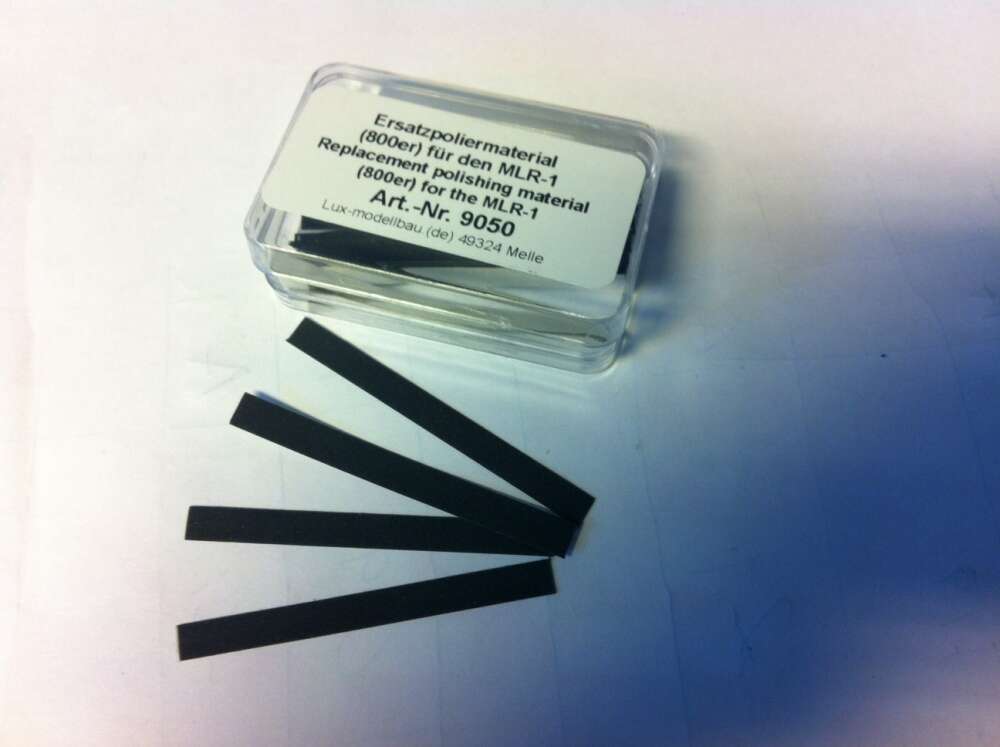 Smergel til MLR1 midtkontakt-pussevogn