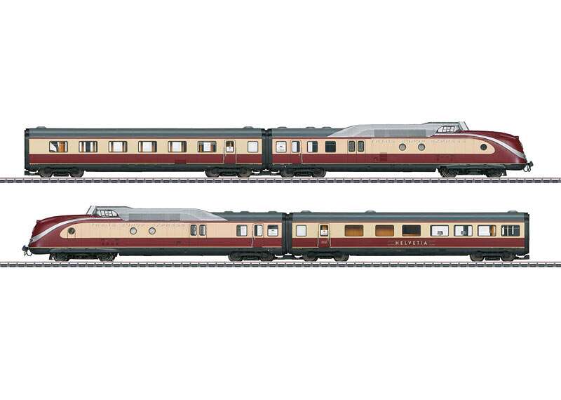 VT 11.5 TEE Diesel Powered Rail Car Train