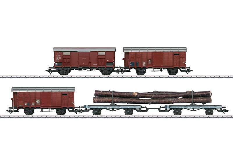 Freight Car Set for the Class C 5/6 Steam Locomotive