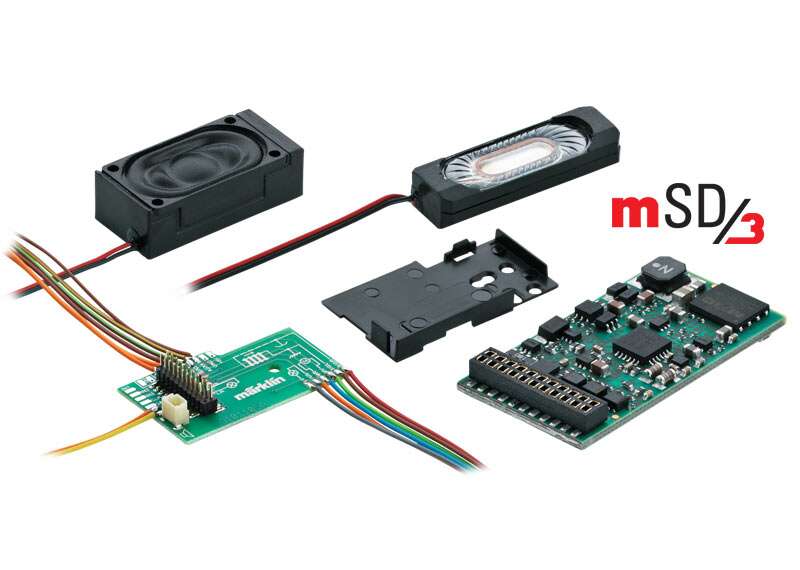 mSD3 SoundDecoder for a Steam locomotive