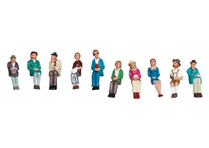 "Seated Passengers" Group of Figures