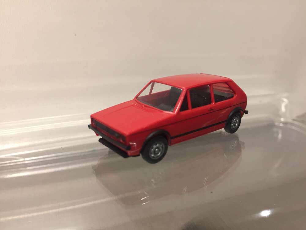 VW Golg GTI, rød