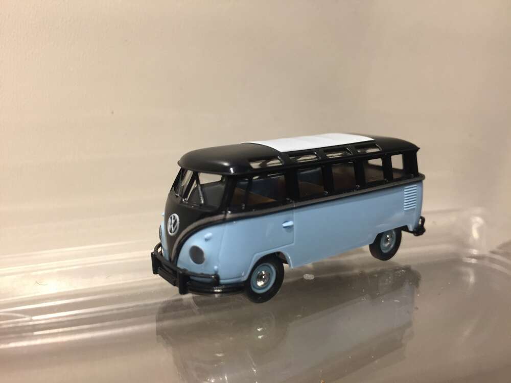 VW T1 Samba Expst, lysblå