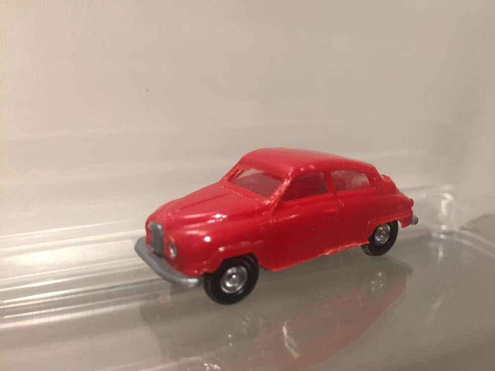 Saab 96, rød