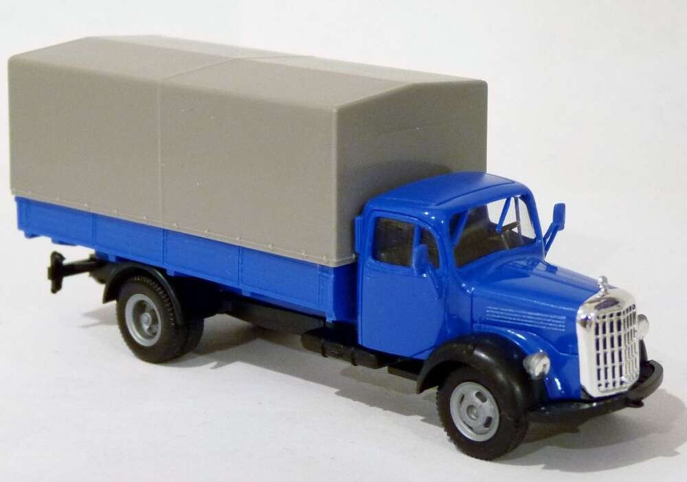 MB L311 lastebil, blå