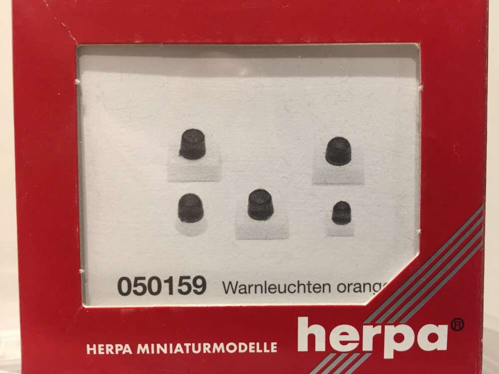 HO 1:87 Div. rotorlys oransje