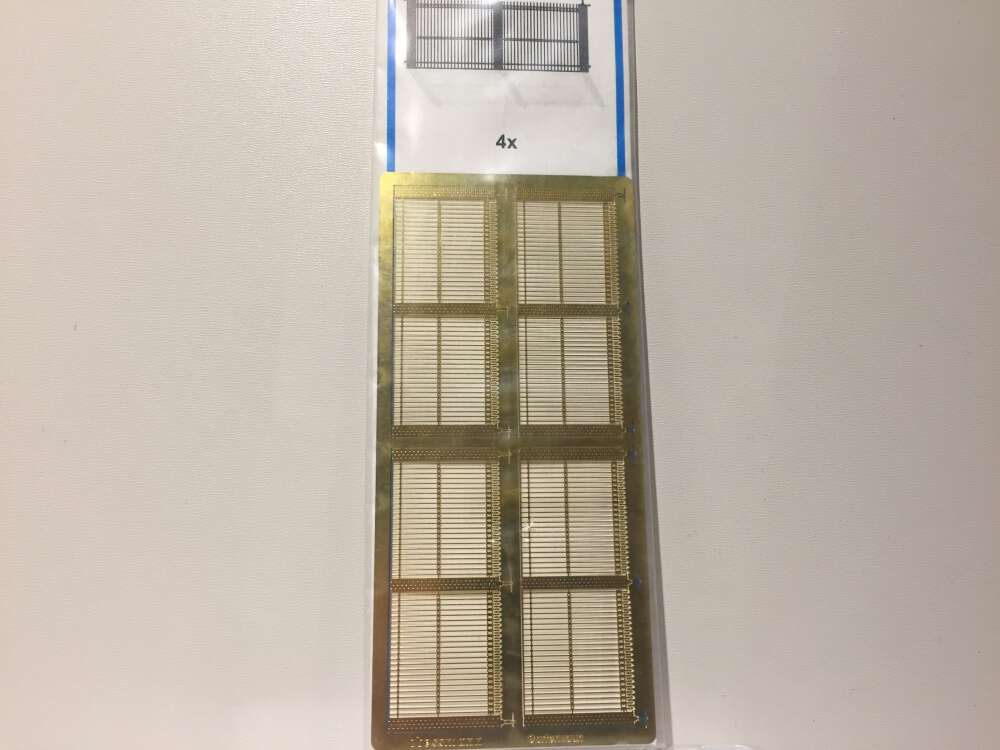 Fotoetset parkgjerde