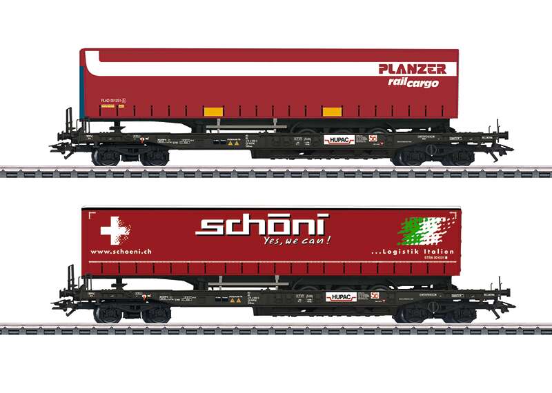 Deep Well Flat Car Set