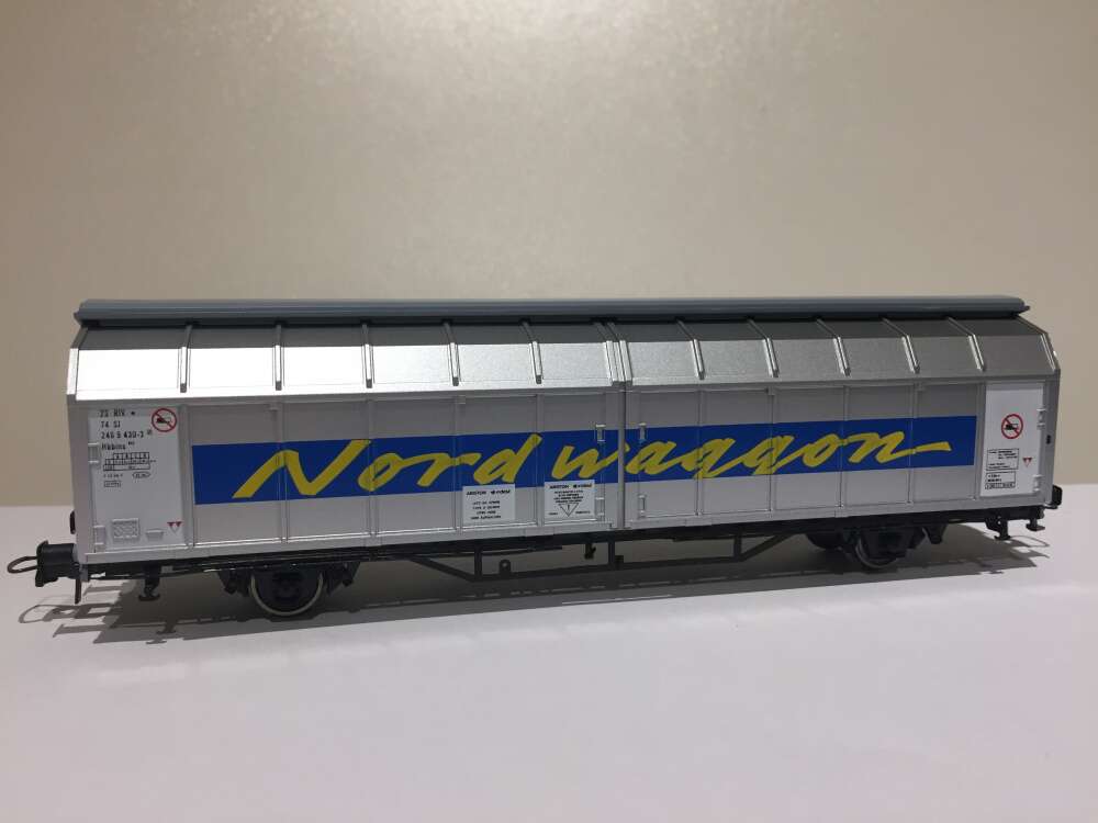 Lukket godsvogn Nord Waggon SJ