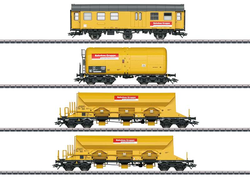 "Track Laying Group" Freight Car Set