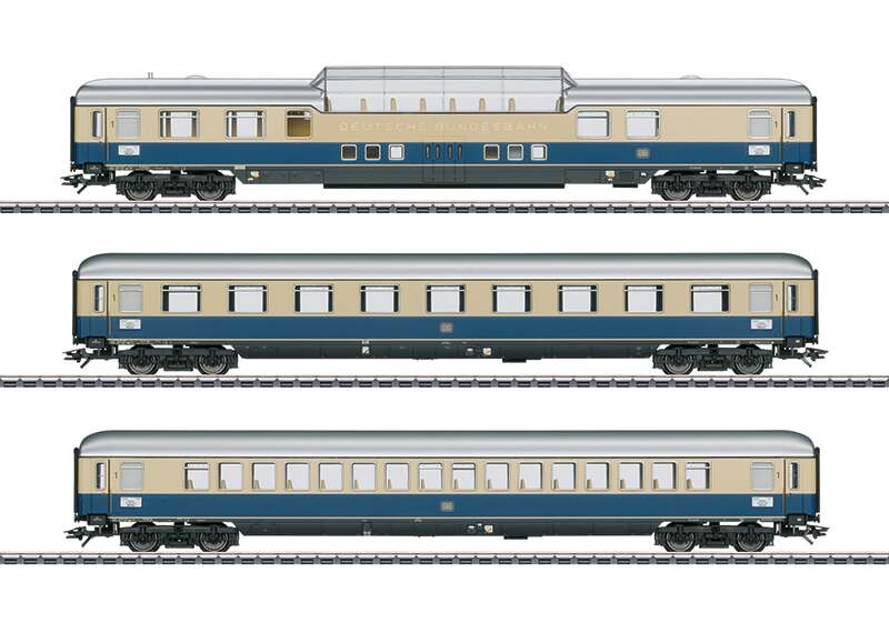 "Rheinpfeil 1963" Express Train Passenger Car Set 5 cars