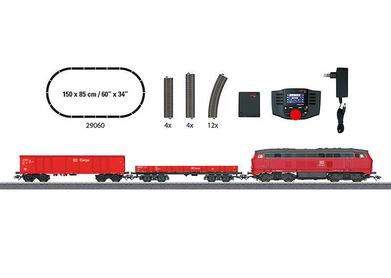 "Era V Freight Train" Digital Starter Set. 230 Volts