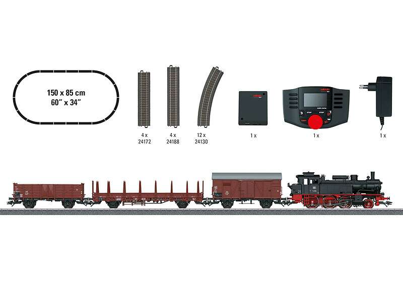 "Era III Freight Train" Digital Starter Set. 230 Volts