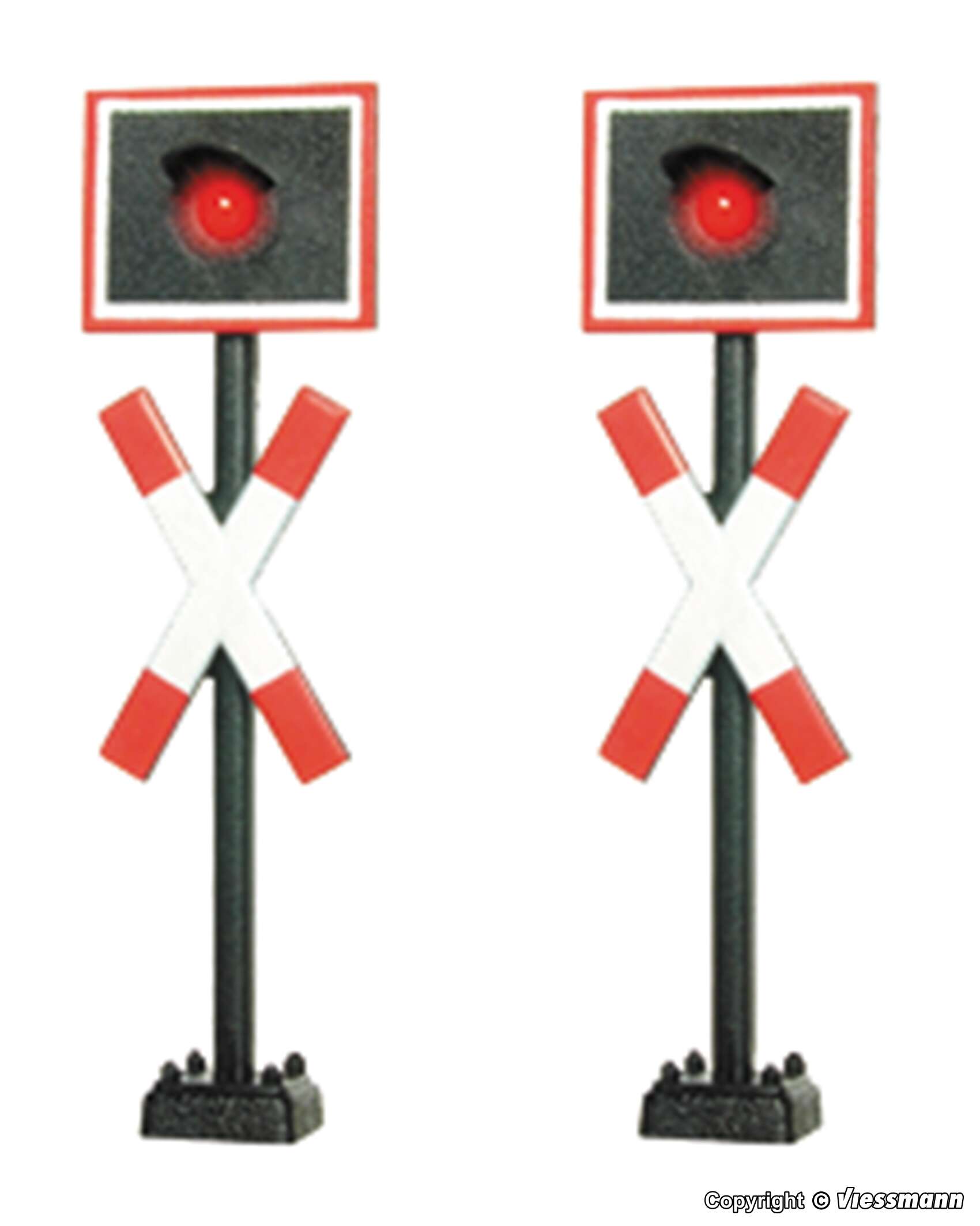 H0 St. Andrew`s crosses, 2 pieces