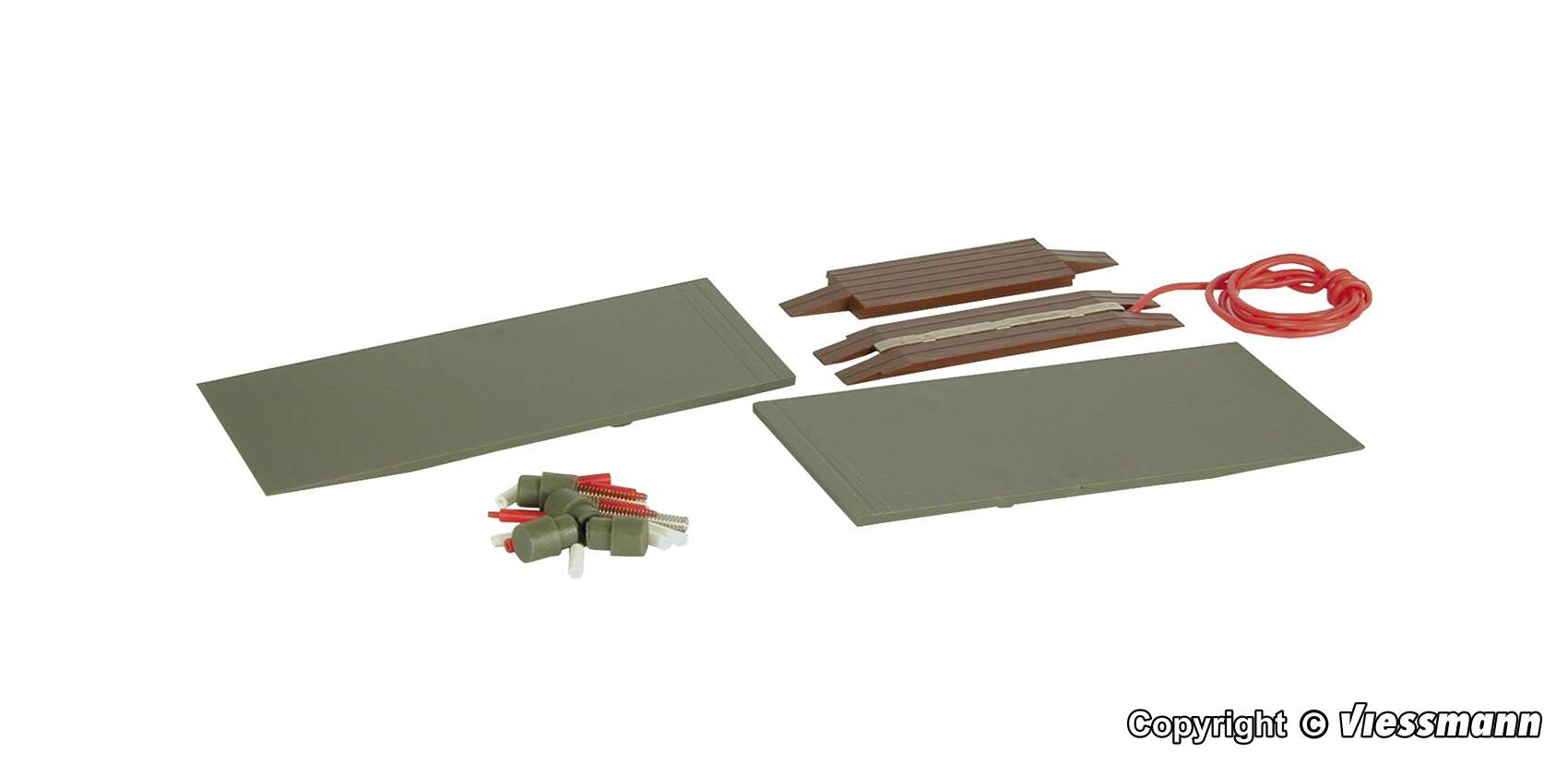 H0 Extension set for level crossing 5100