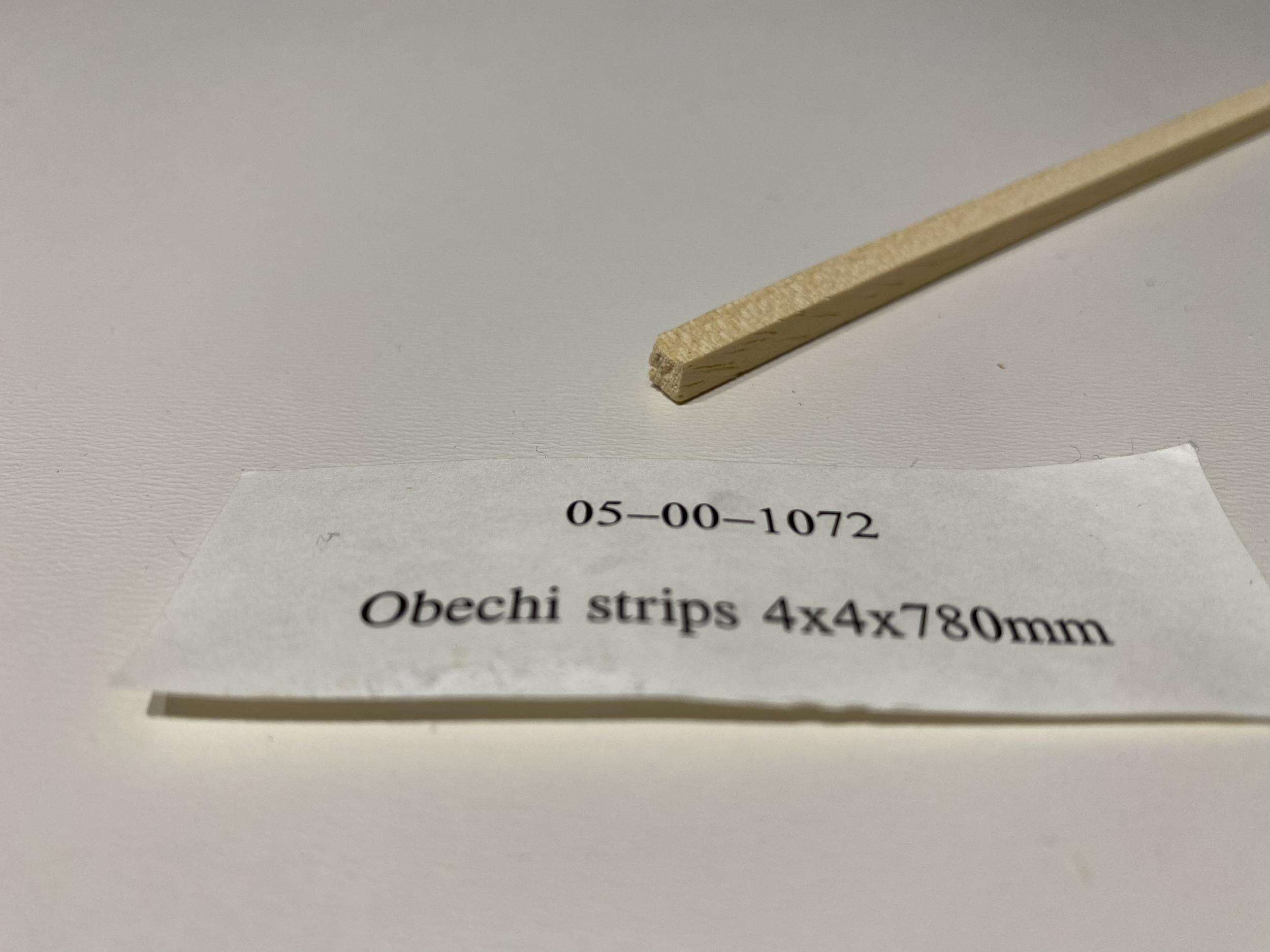 Billing, Obechi strip 4x4x780mm