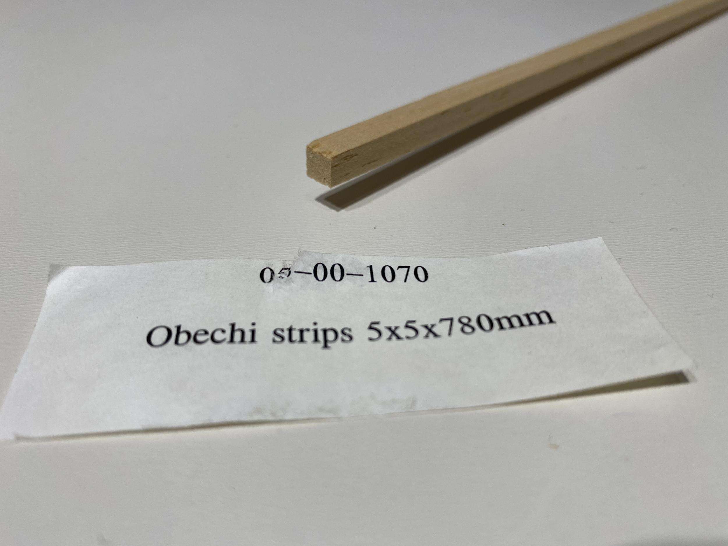 Billing, Obechi strip 5x5x780mm