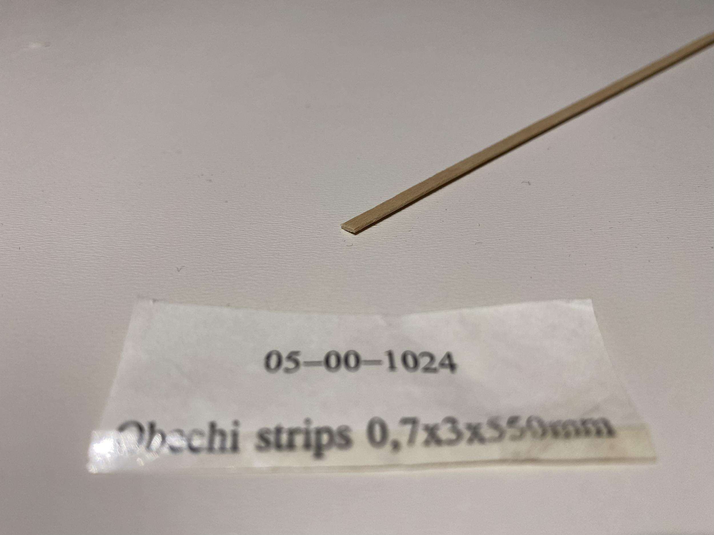 Billing, Obechi strip 0,7x3x550mm