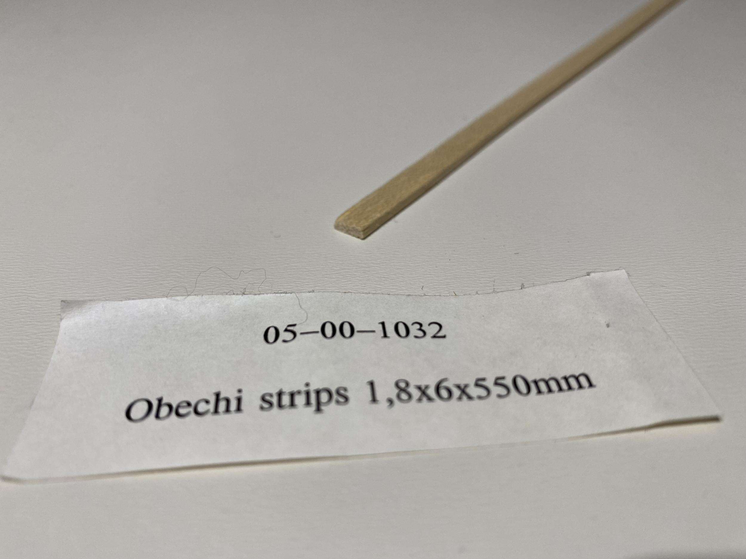 Billing, Obechi strip 1,8x6x550mm
