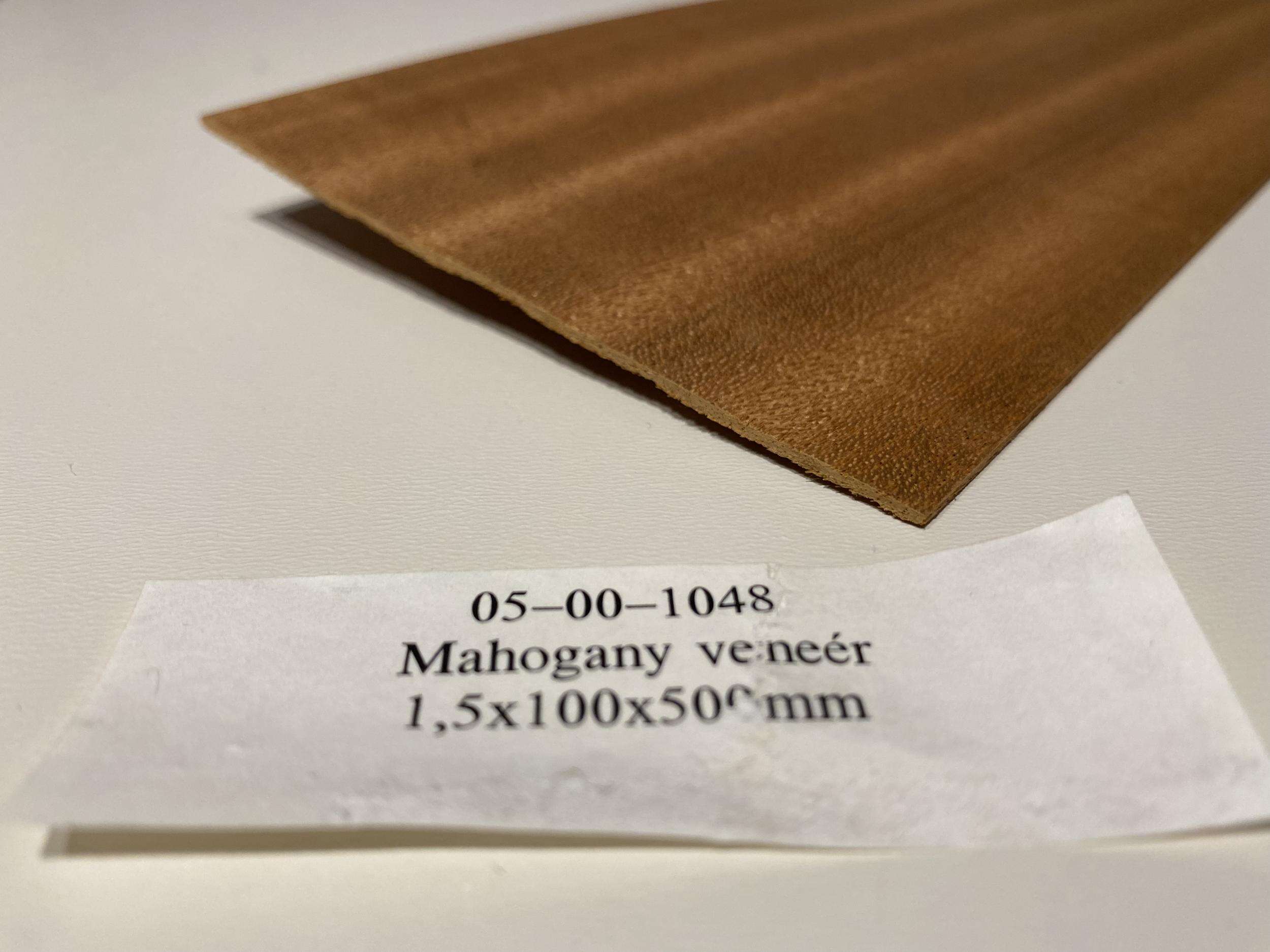 Billing, Mahogany veneèr 1,5x100x500mm