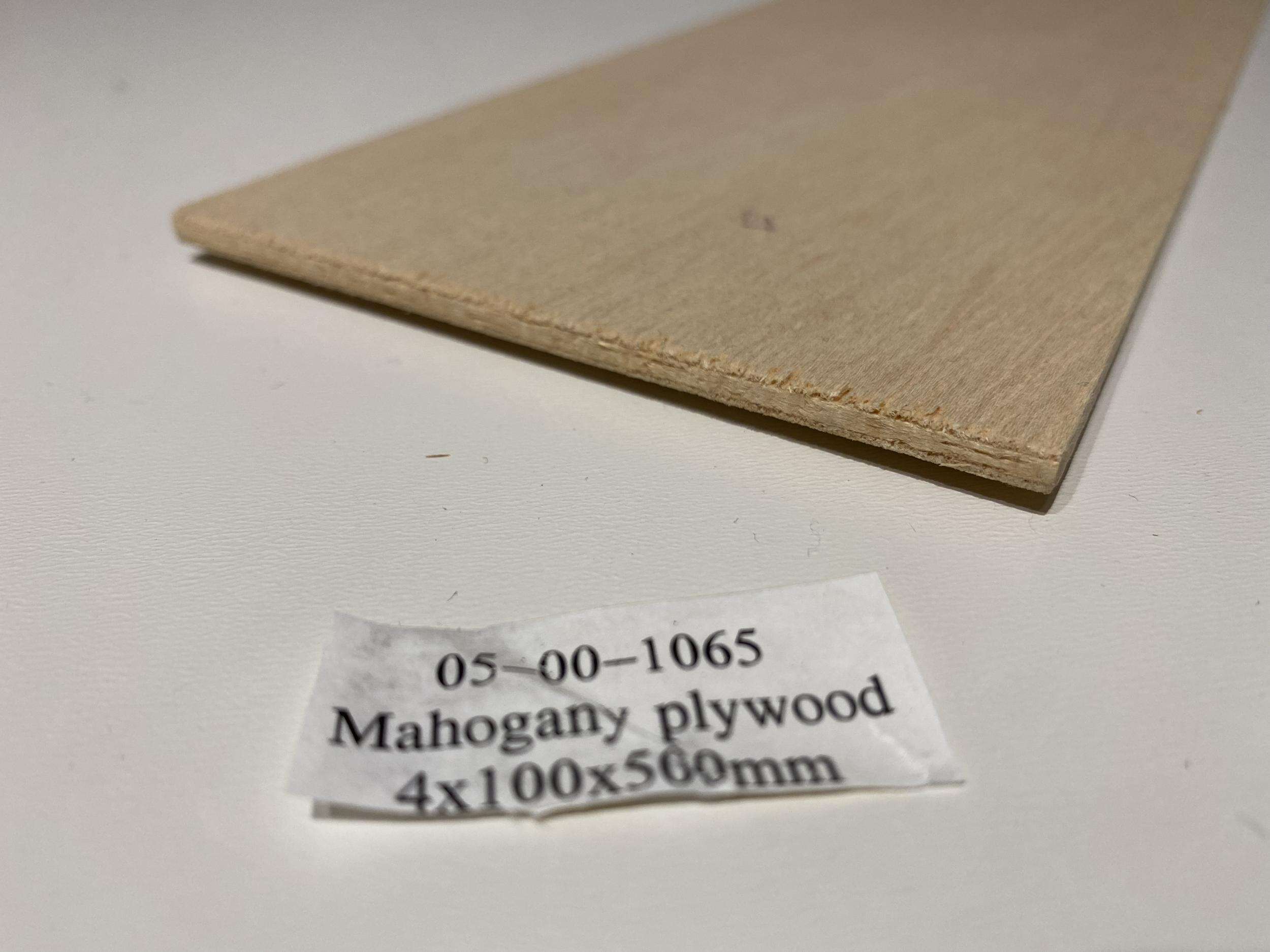 Billing, Magahony plywood 4x100x500mm